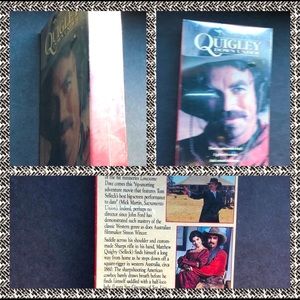 QUIGLEY DOWN UNDER.    NEW Sealed VHS